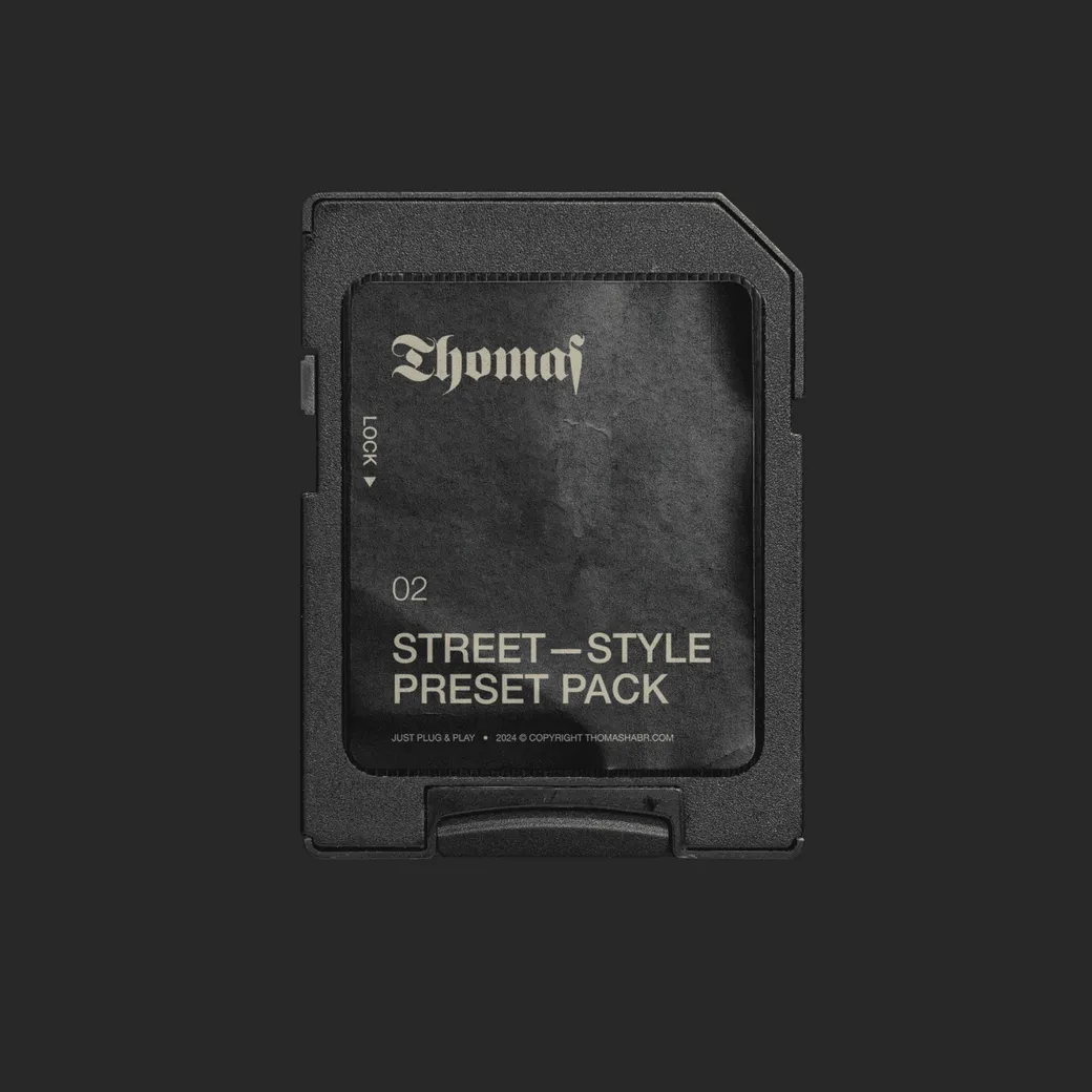 02 – Street-Style Pack — Lightroom presets by Thomas Habr