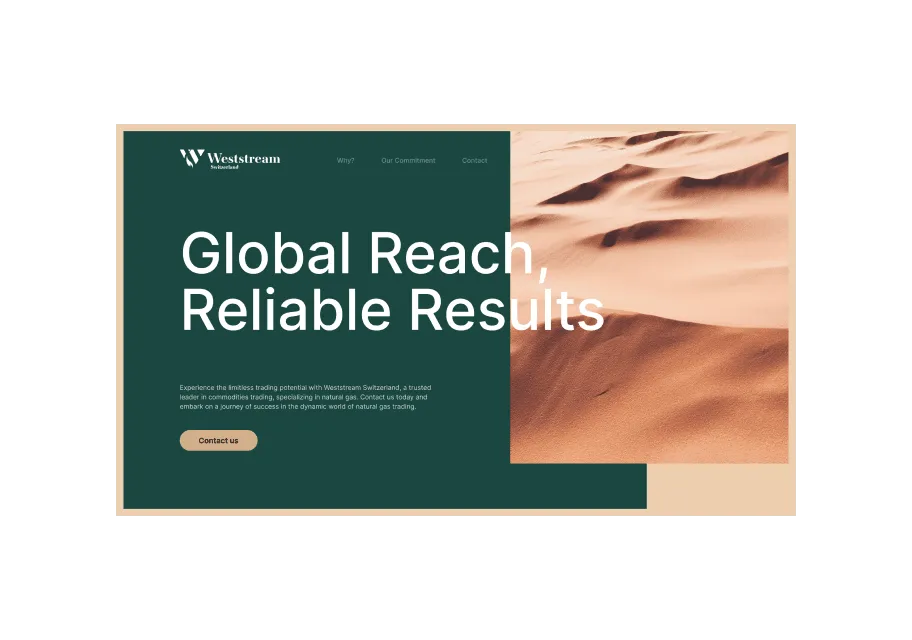 West Stream — Web design