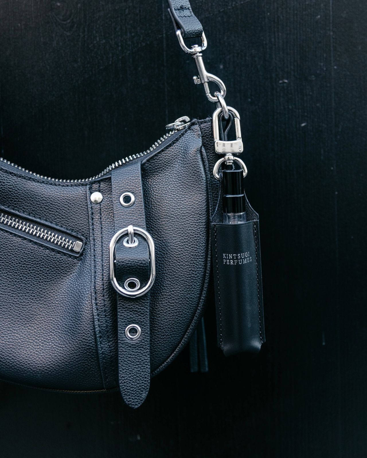 Luxury handbag product photography close-up leather bag hardware — Thomas Habr commercial photographer