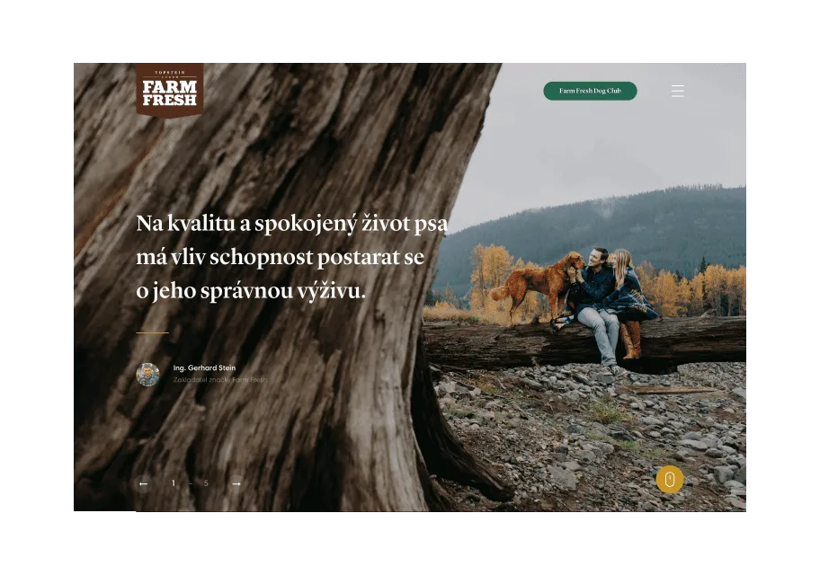 FarmFresh – 01 — Web design