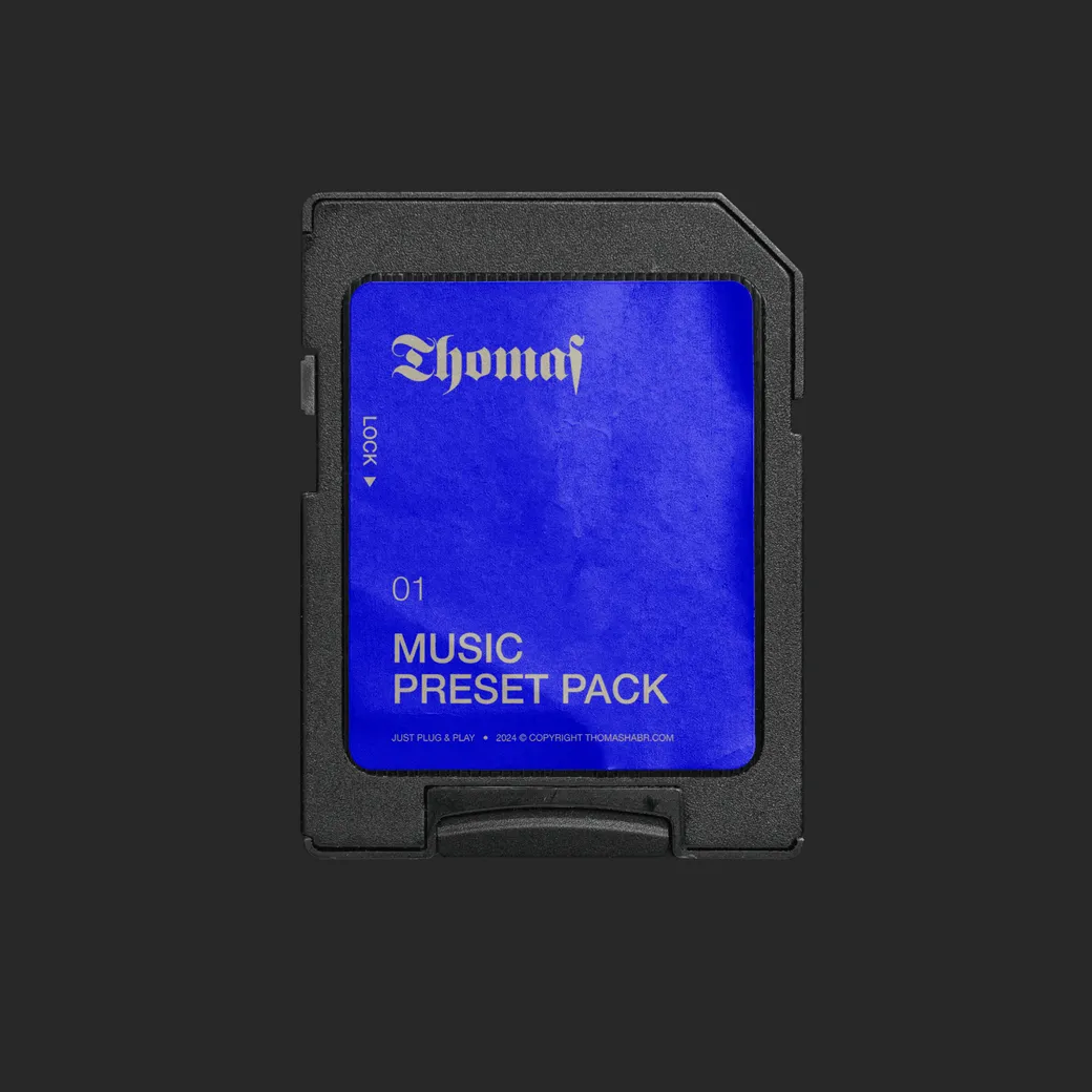 01 – Music Preset Pack — Lightroom presets by Thomas Habr